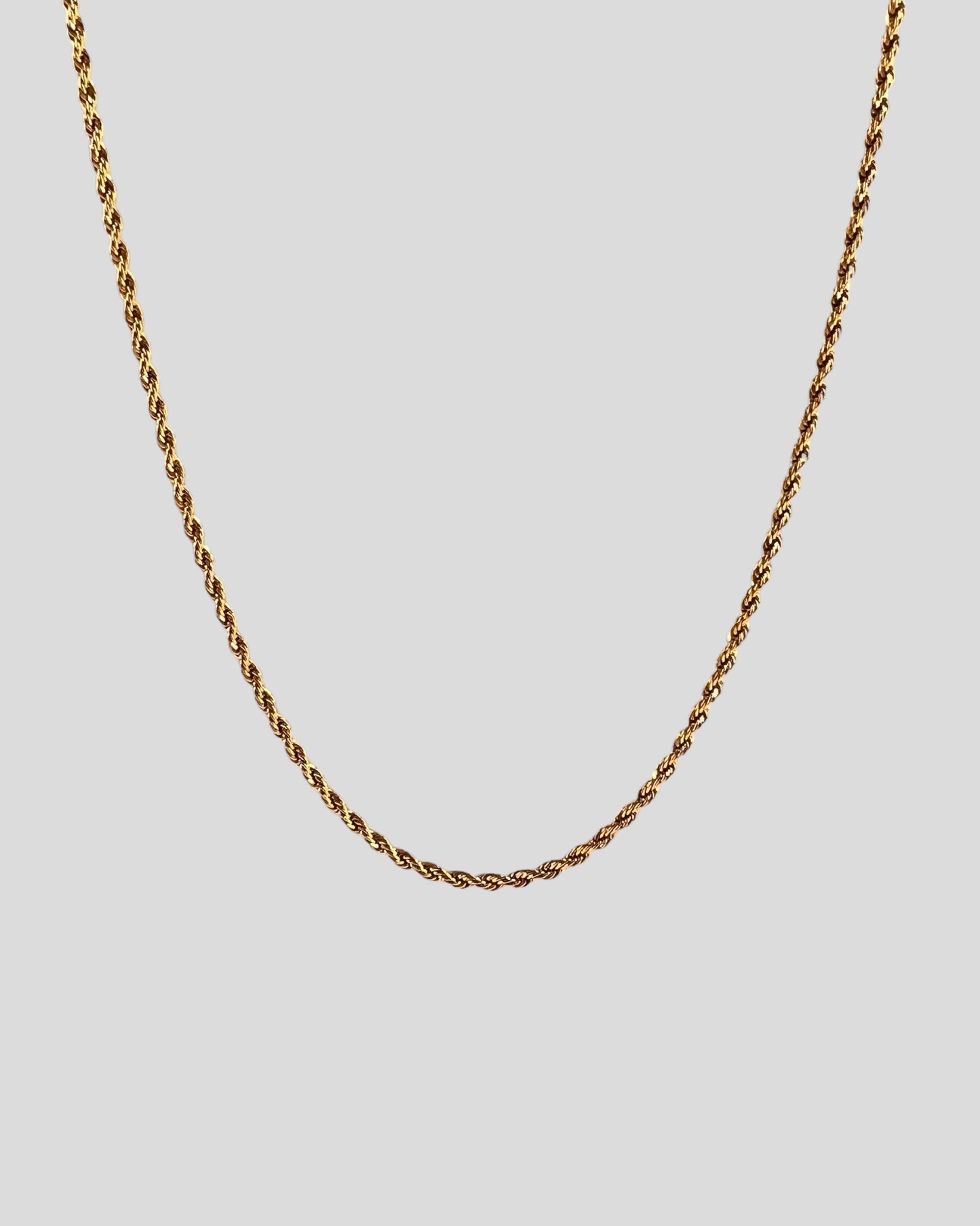 Repkedja 3MM - 18K Förgylld