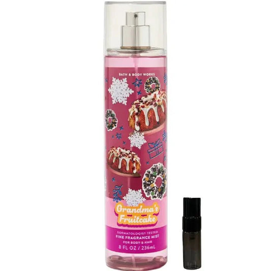 Bath & Body Work Grandma's Fruitcake - Fragrance Mist - LuxScents