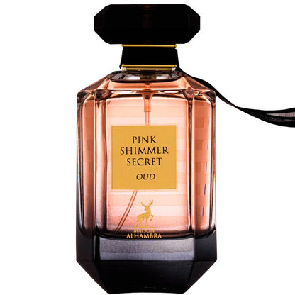 Maison Alhambra Pink Shimmer Secret Oud - Eau de Parfum - LuxScents.nl