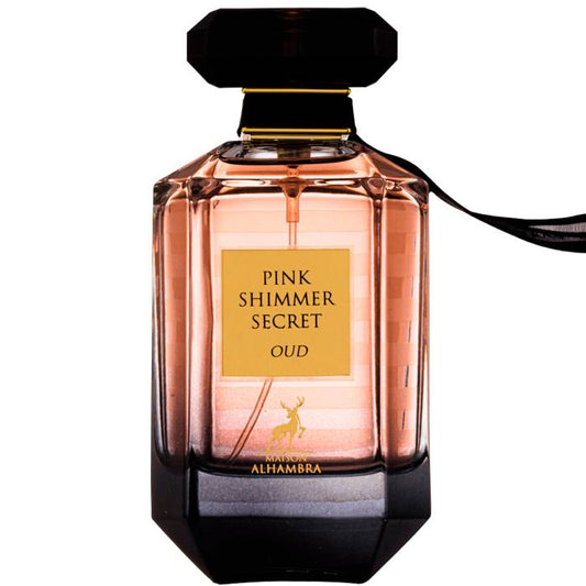 Maison Alhambra Pink Shimmer Secret Oud - Eau de Parfum - LuxScents.nl