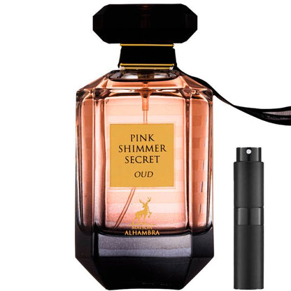 Maison Alhambra Pink Shimmer Secret Oud - Eau de Parfum - LuxScents.nl