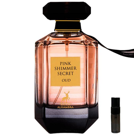 Maison Alhambra Pink Shimmer Secret Oud - Eau de Parfum - LuxScents.nl