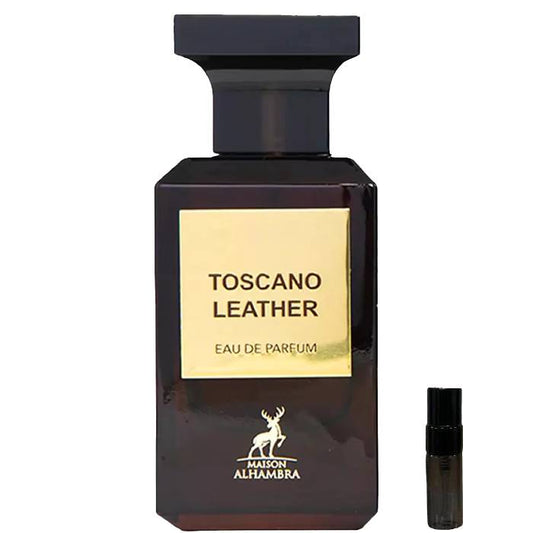 Maison AlHambra Toscano Leather - Eau de Parfum - LuxScents.nl