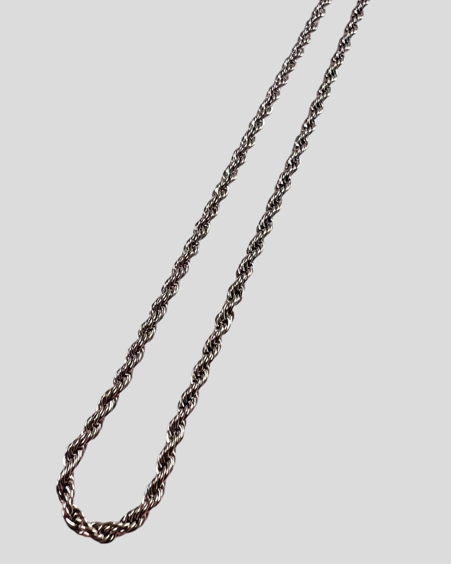 Rope Chain 3MM - Sølv Farve