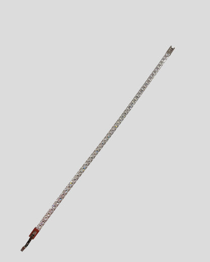 Tennis Armbånd - 3MM - Sølv Farve - 18 CM